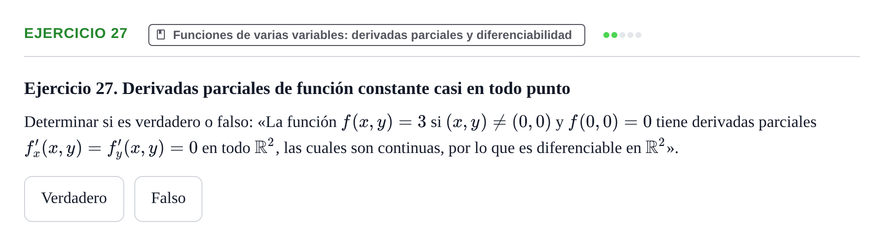 Enunciado: Ejercicio 27