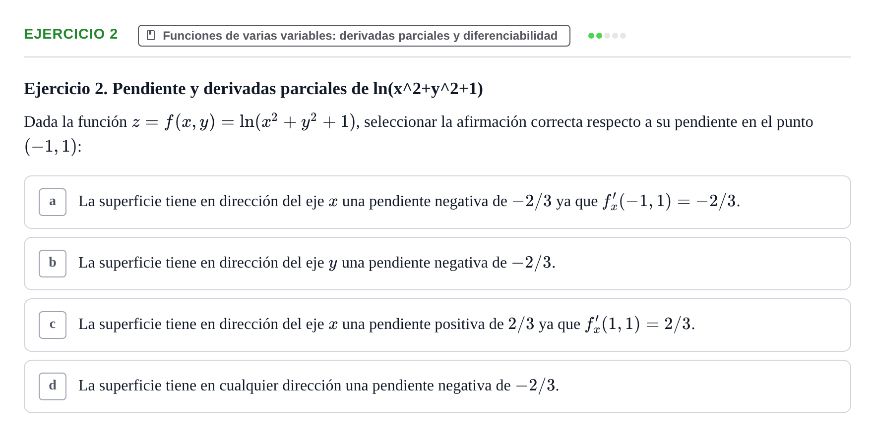 Enunciado: Ejercicio 2