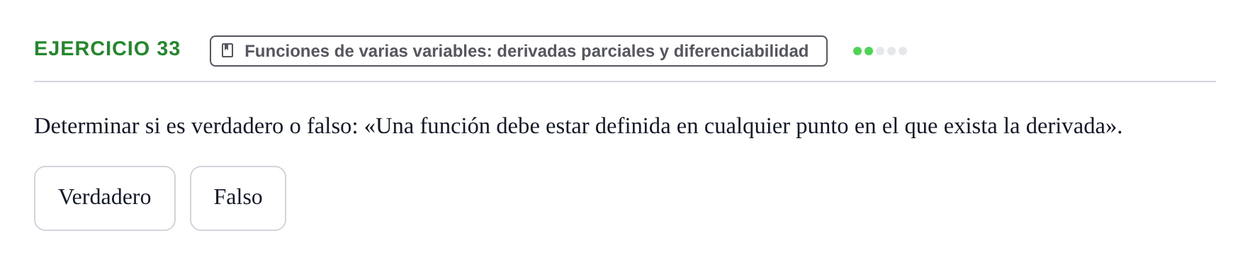 Enunciado: Ejercicio 33