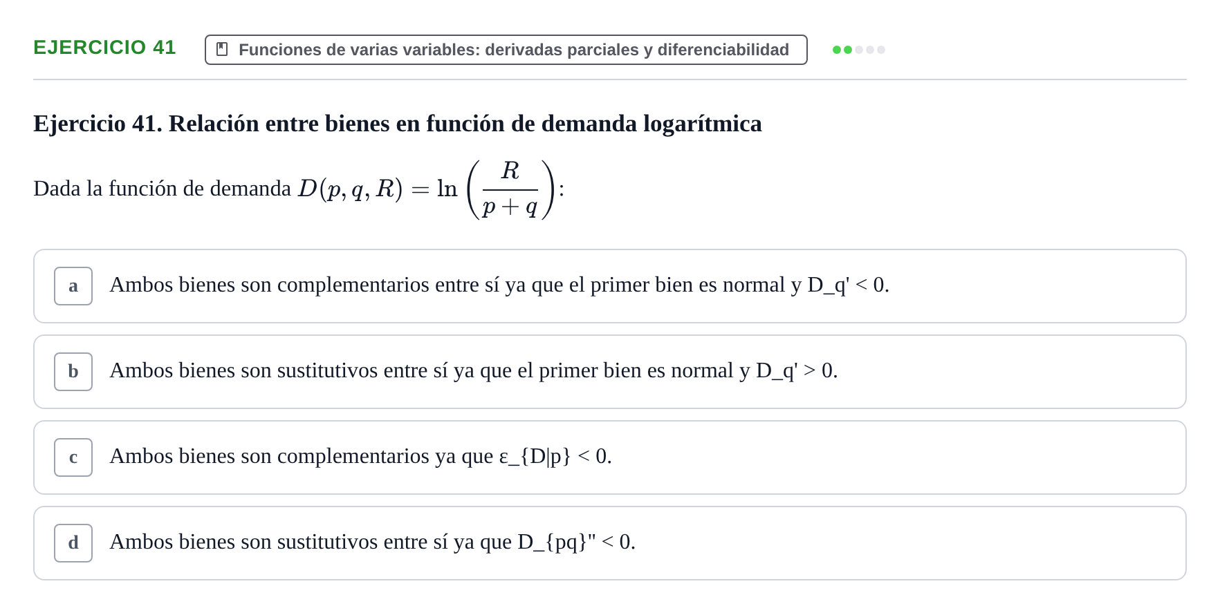 Enunciado: Ejercicio 41