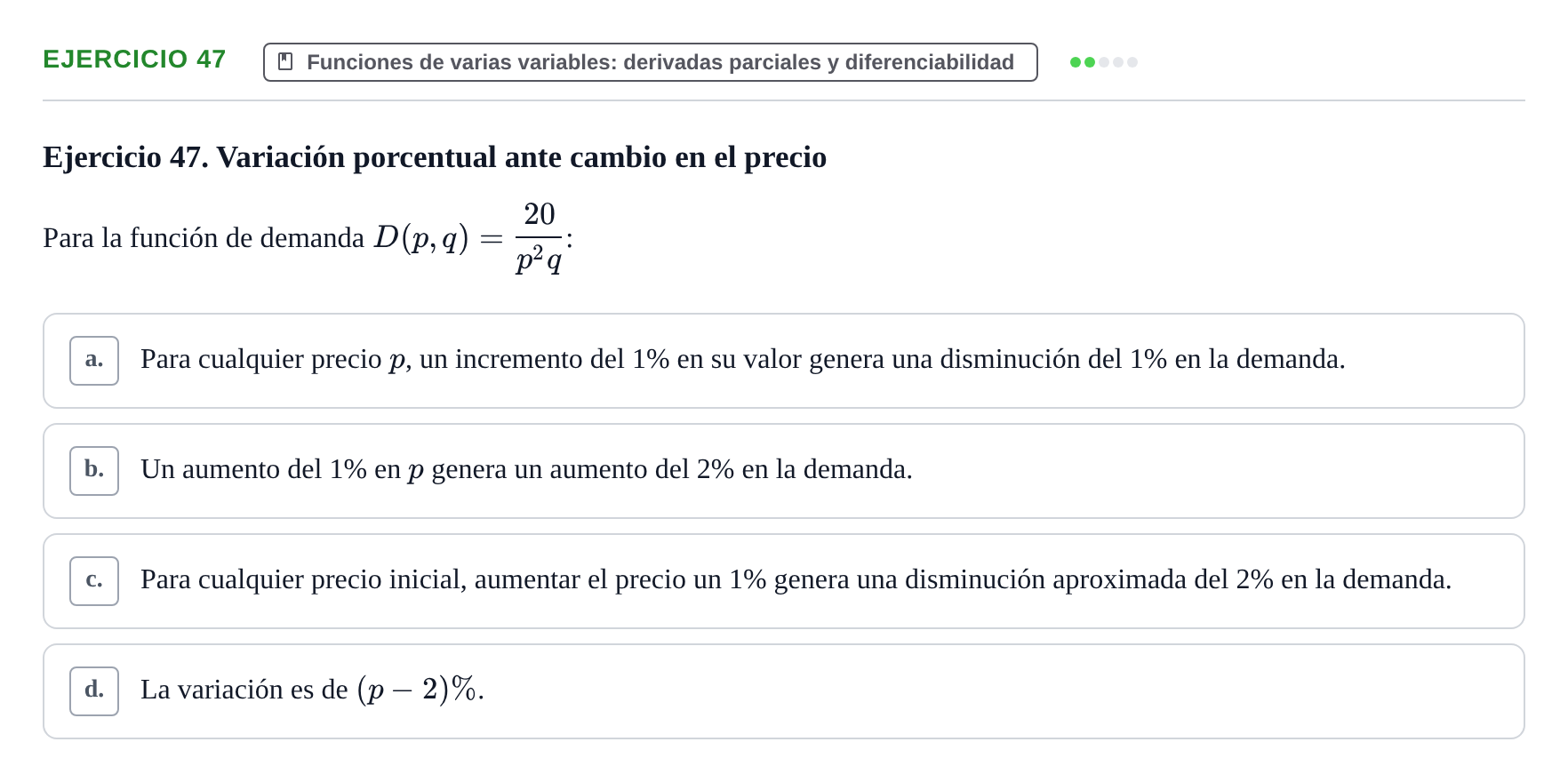 Enunciado: Ejercicio 47