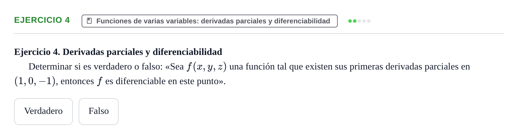 Enunciado: Ejercicio 4