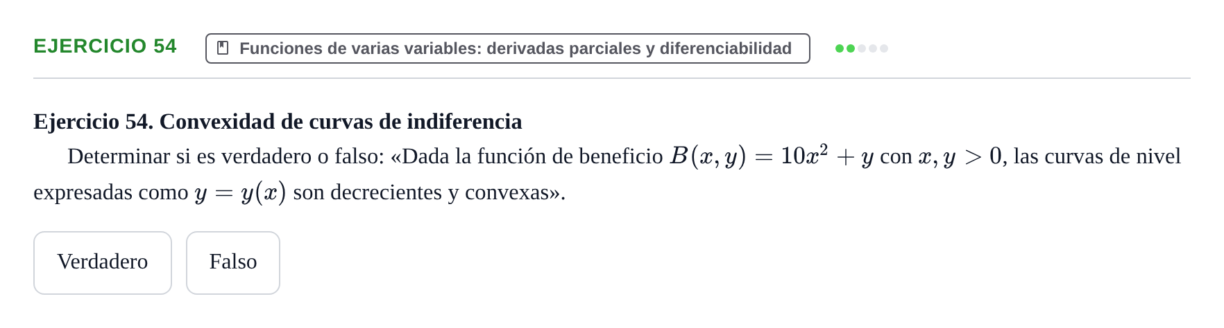 Enunciado: Ejercicio 54