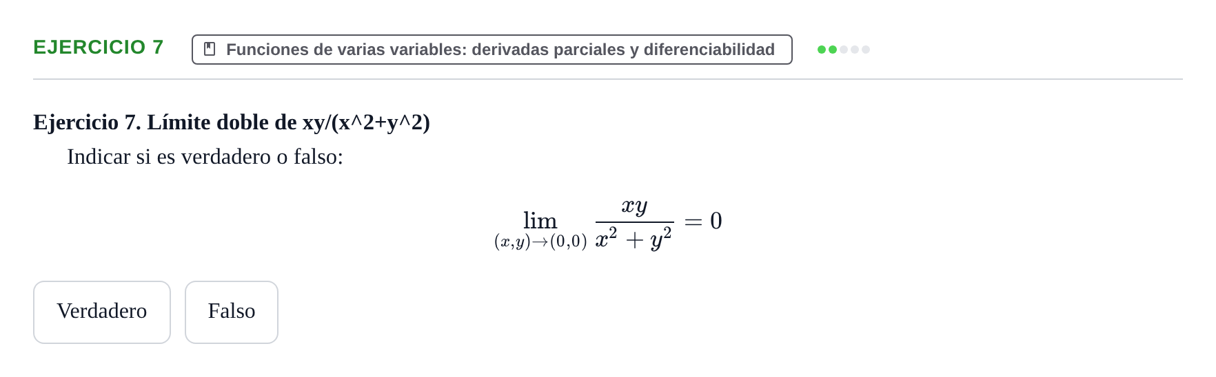Enunciado: Ejercicio 7