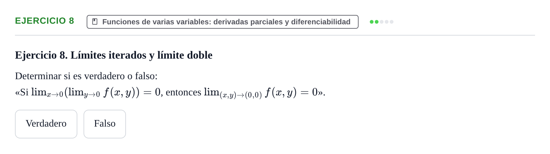 Enunciado: Ejercicio 8