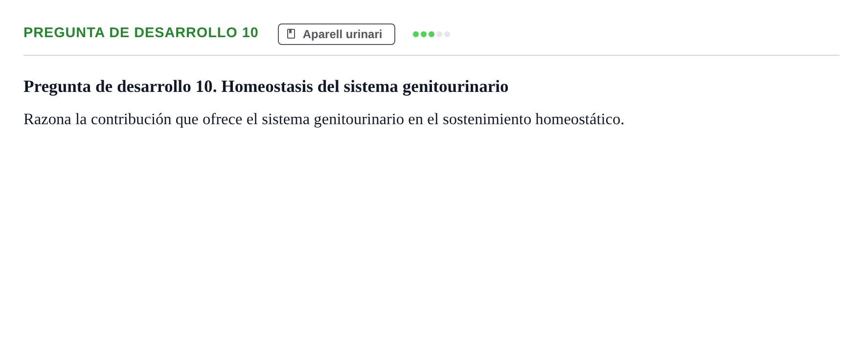 Enunciado: Pregunta de desarrollo 10