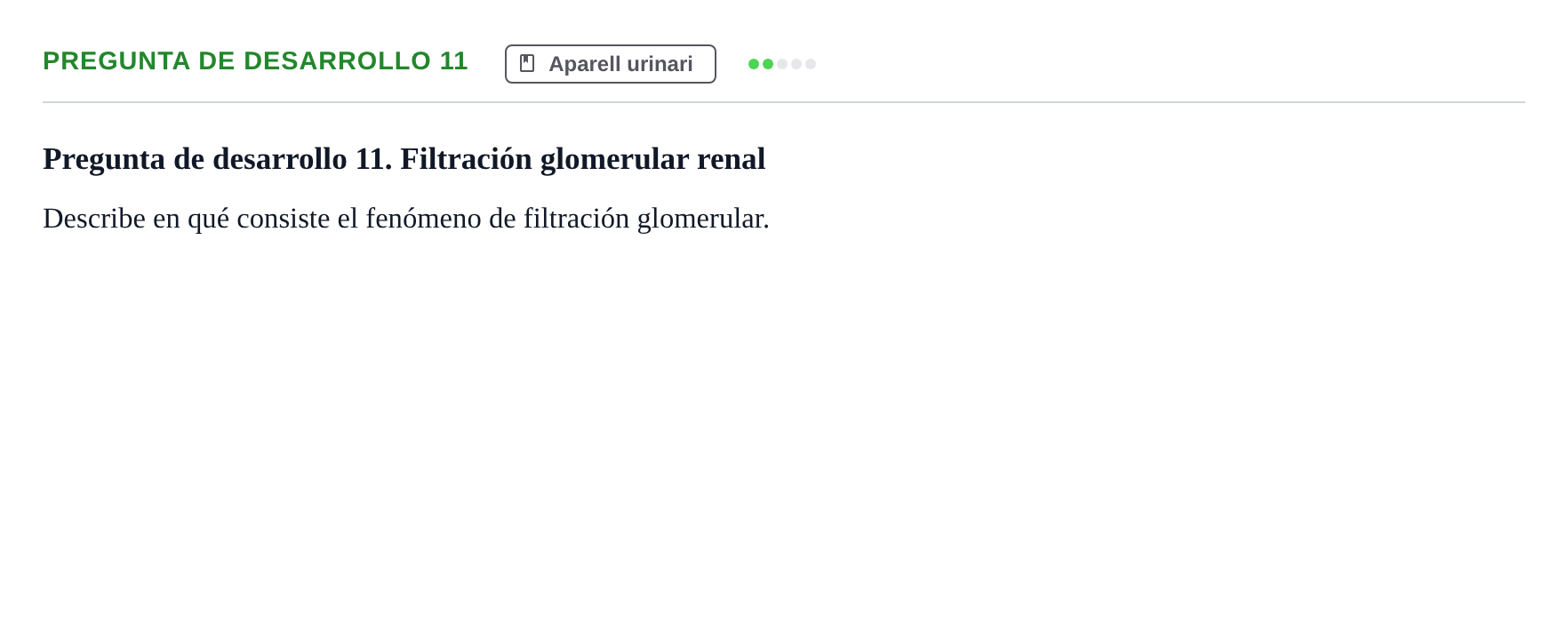 Enunciado: Pregunta de desarrollo 11