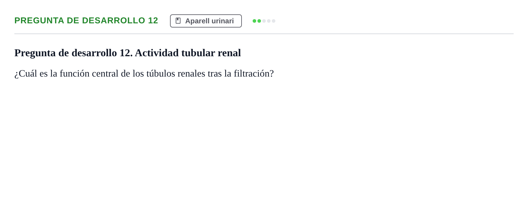 Enunciado: Pregunta de desarrollo 12