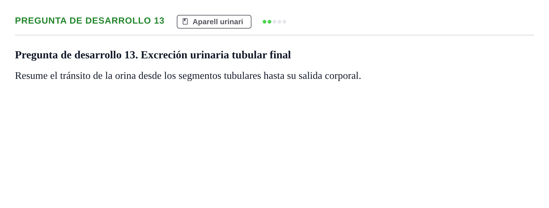 Enunciado: Pregunta de desarrollo 13