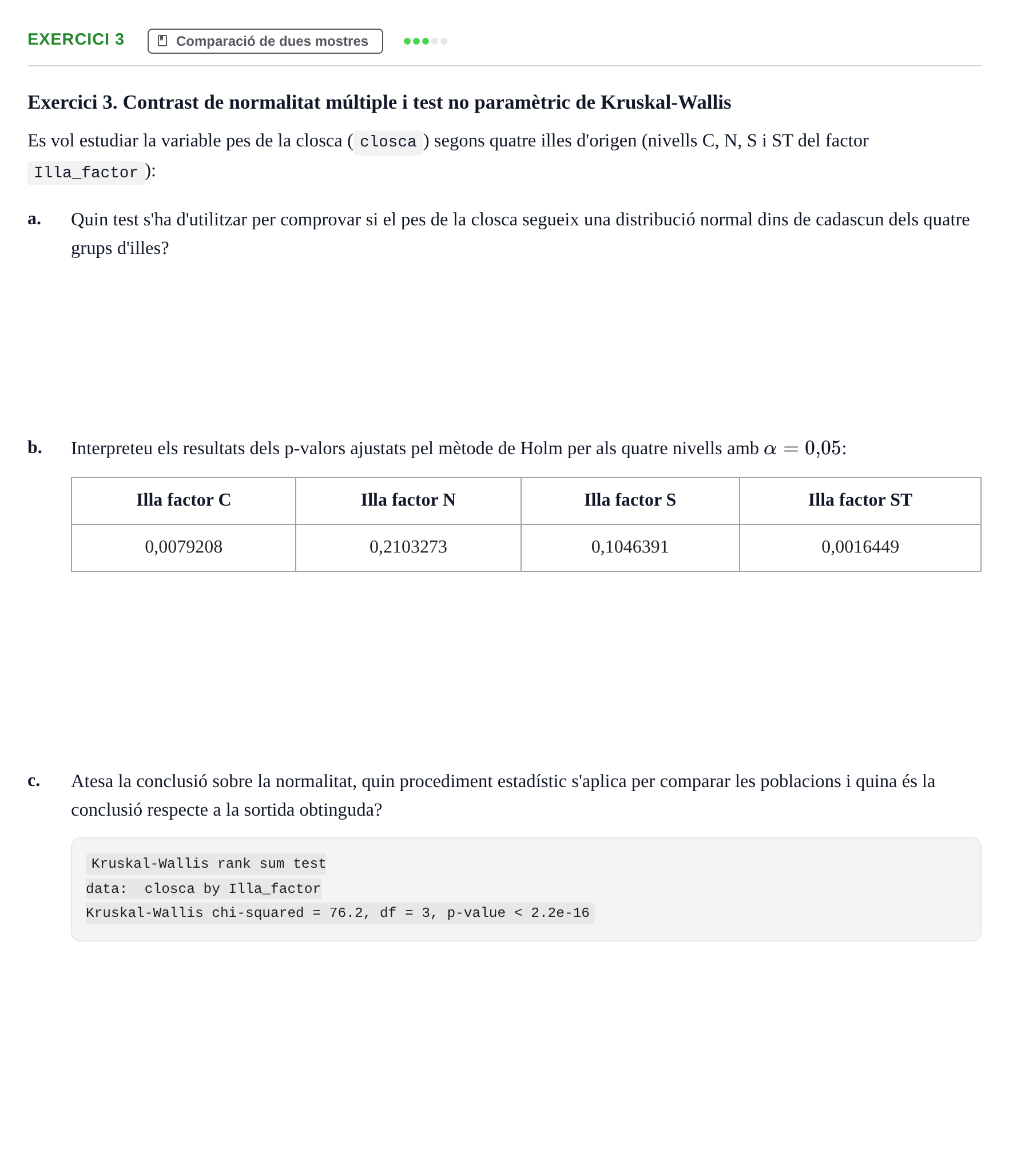 Enunciado: Exercici 3