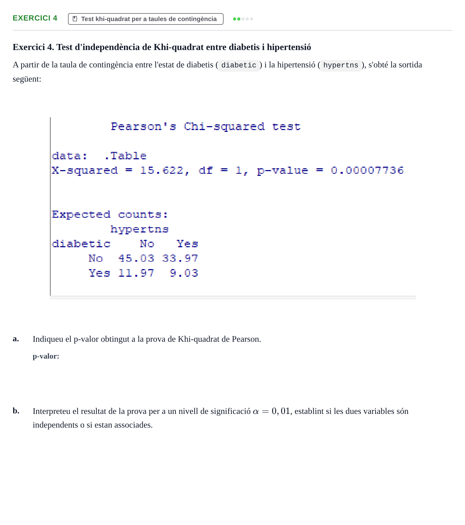 Enunciado: Exercici 4