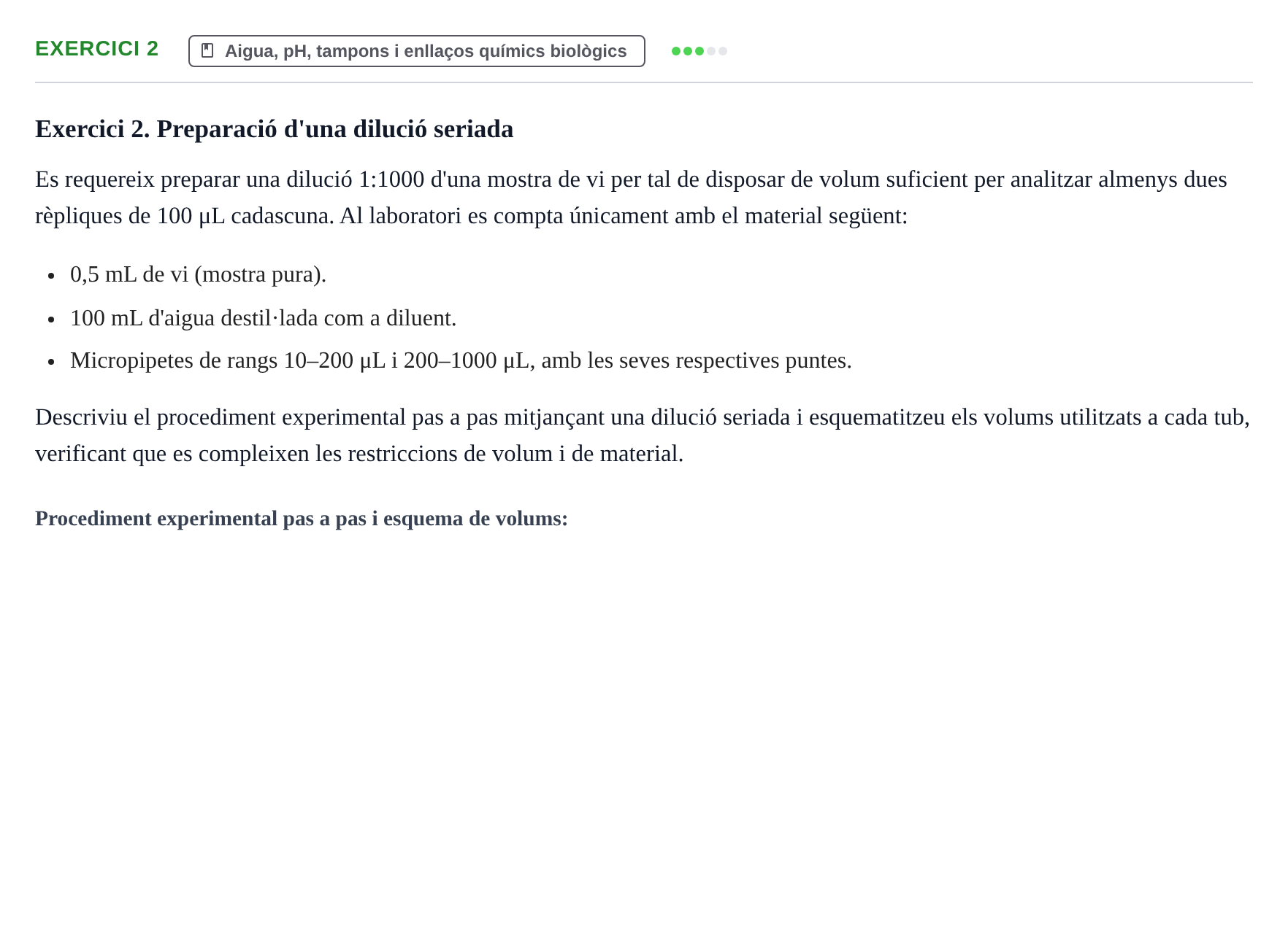 Enunciado: Exercici 2