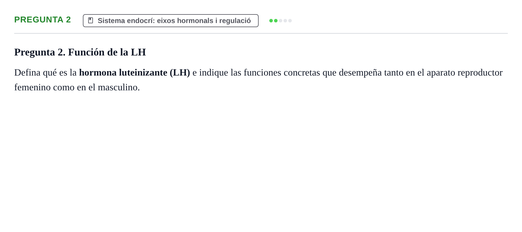 Enunciado: Pregunta 2