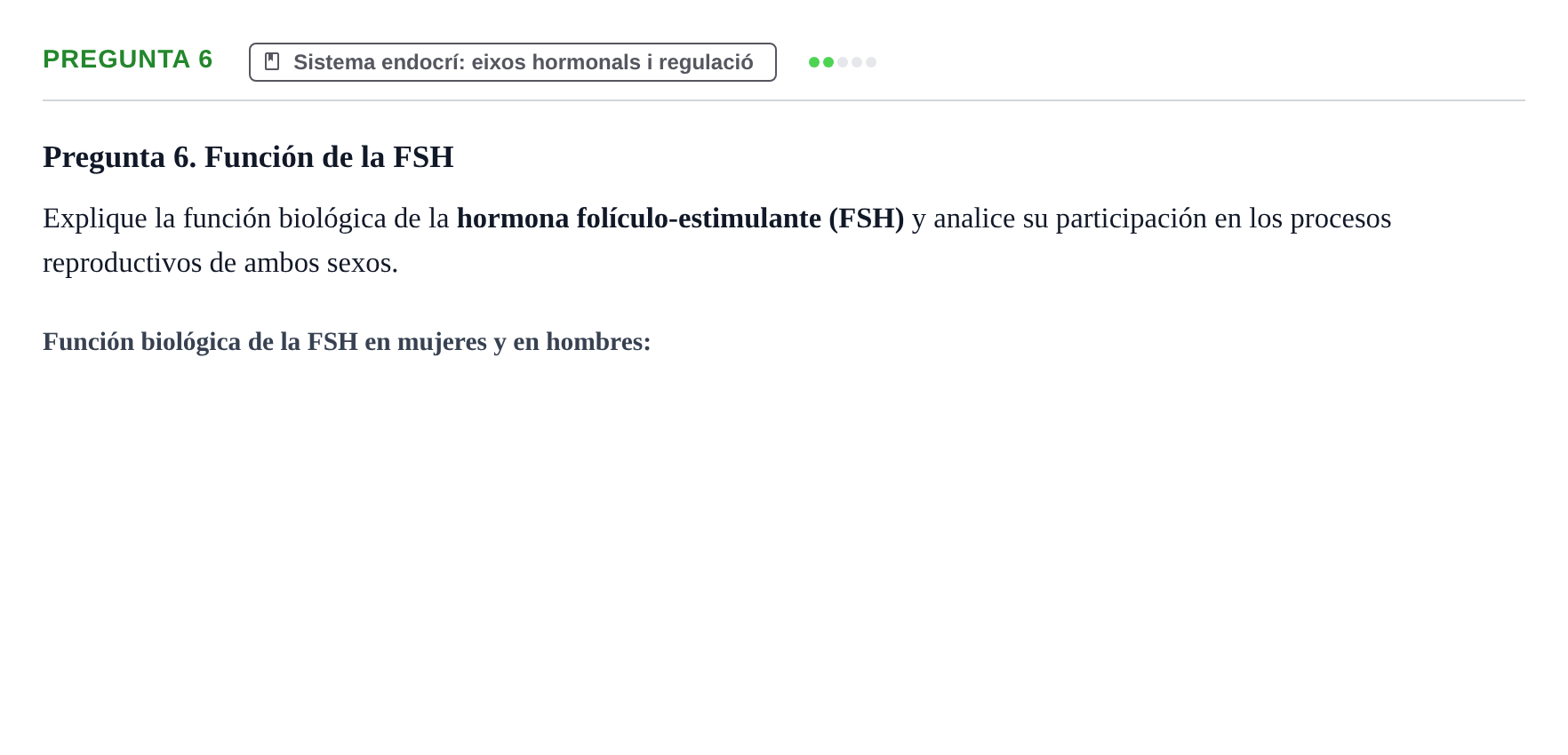 Enunciado: Pregunta 6