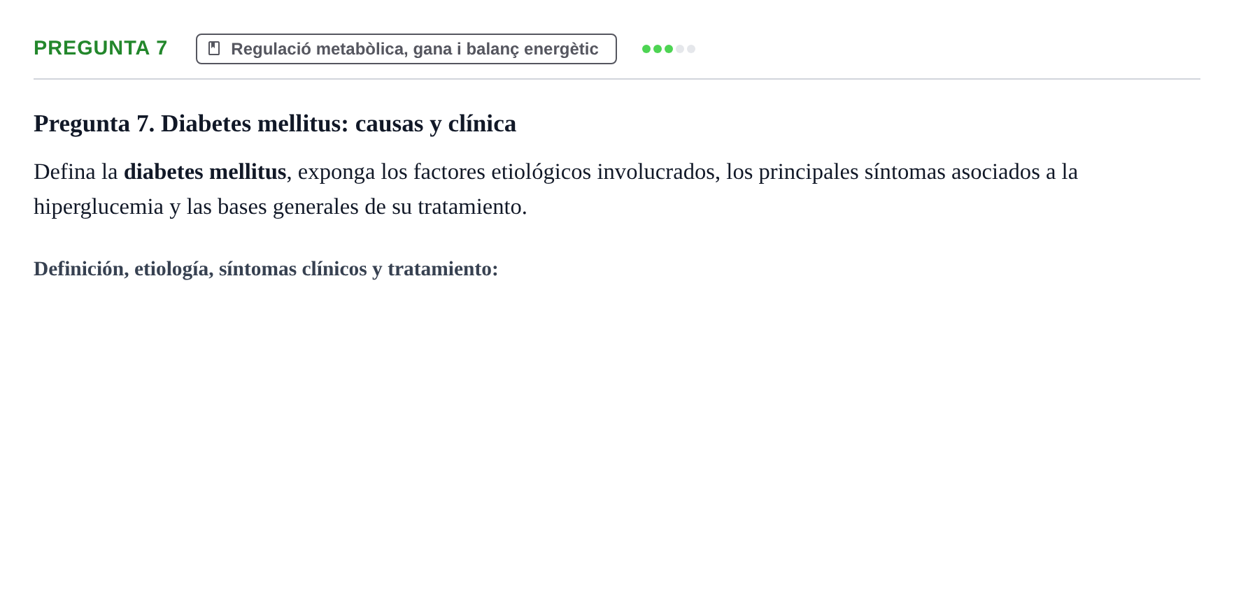 Enunciado: Pregunta 7