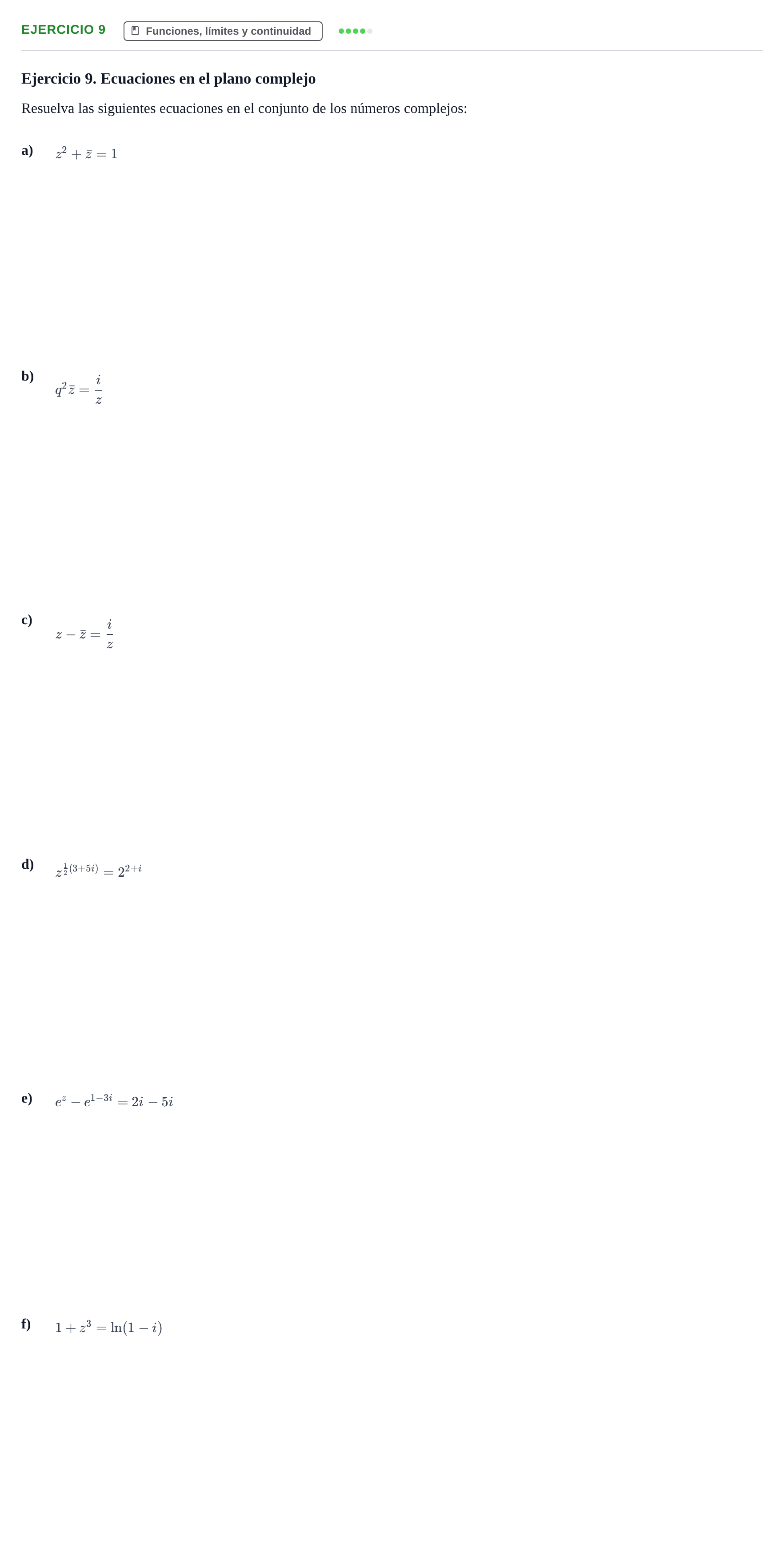 Enunciado: Ejercicio 9