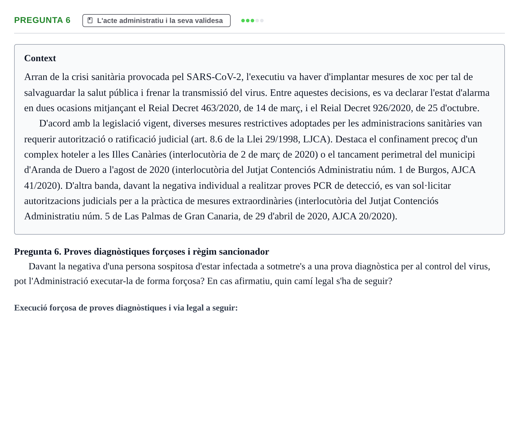 Enunciado: Pregunta 6