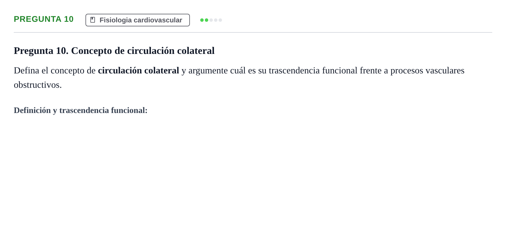 Enunciado: Pregunta 10