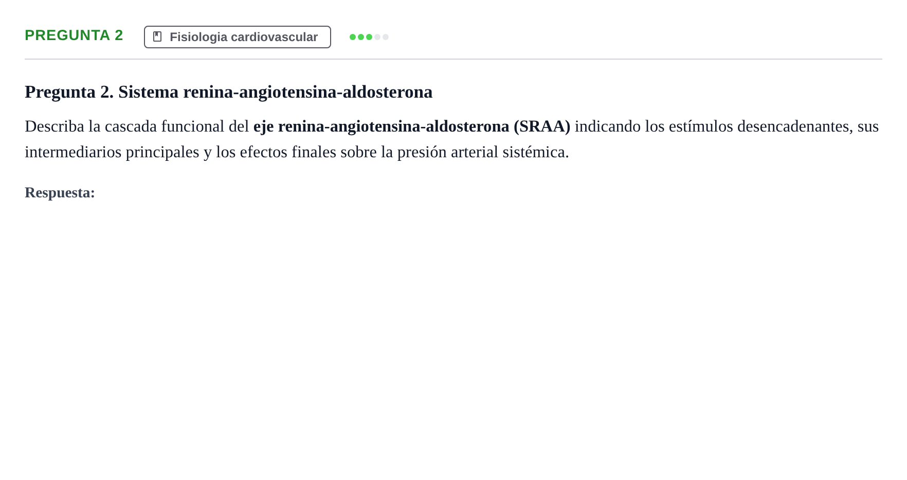 Enunciado: Pregunta 2