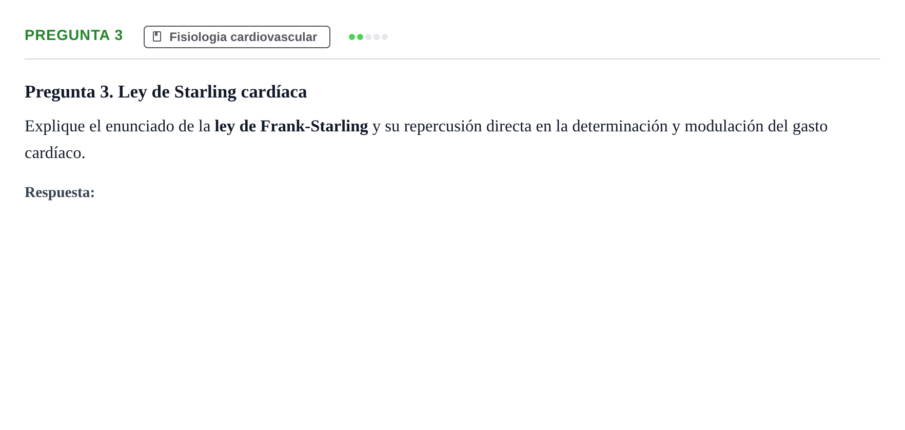 Enunciado: Pregunta 3
