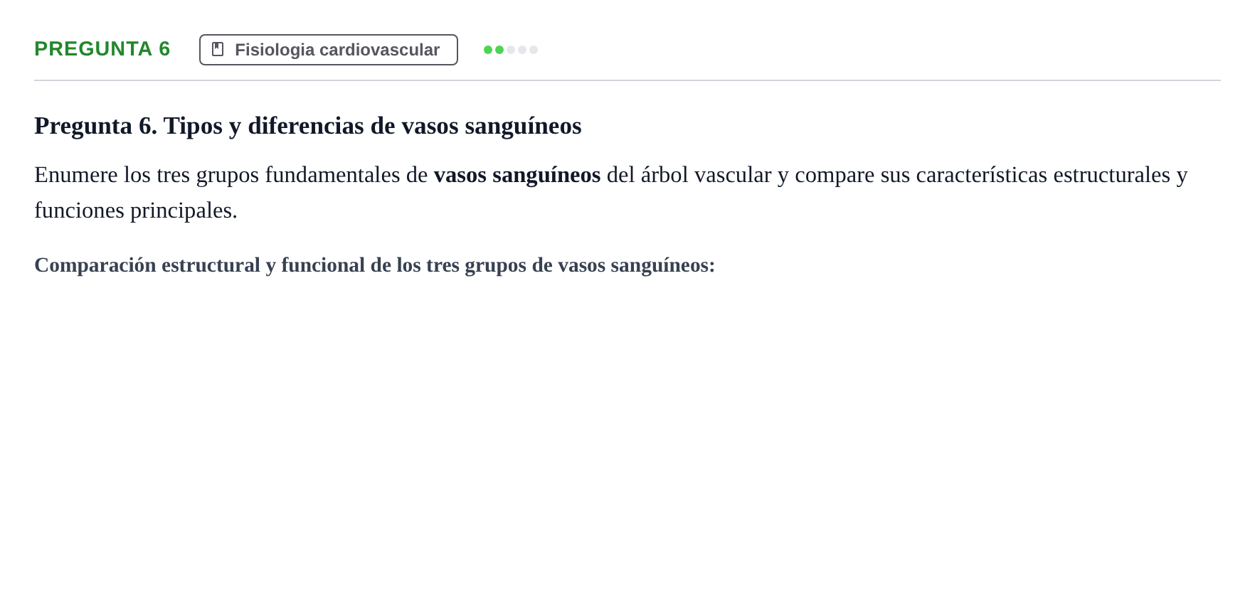 Enunciado: Pregunta 6