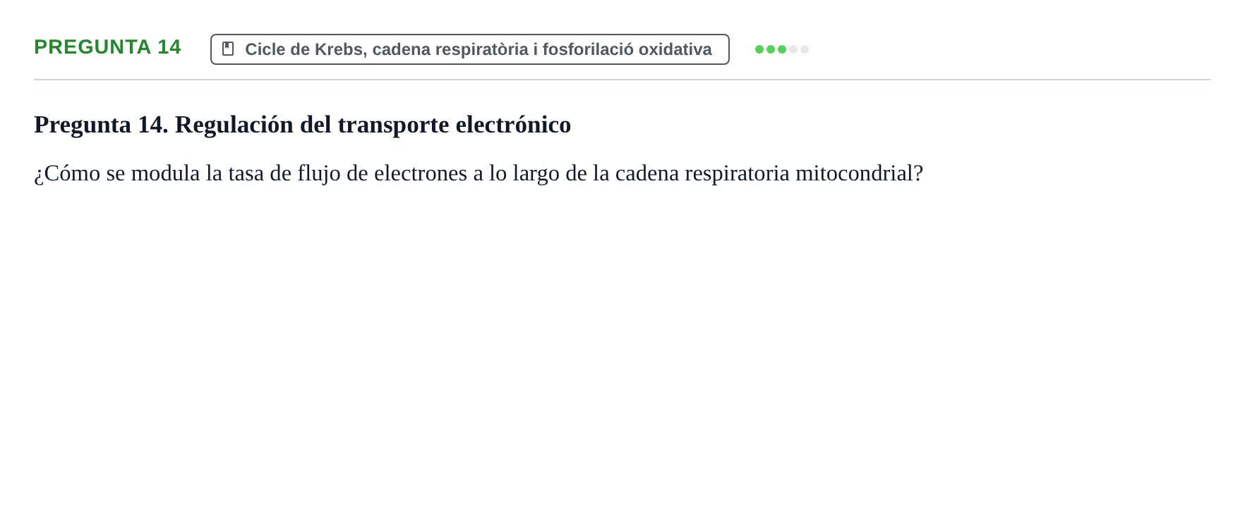 Enunciado: Pregunta 14
