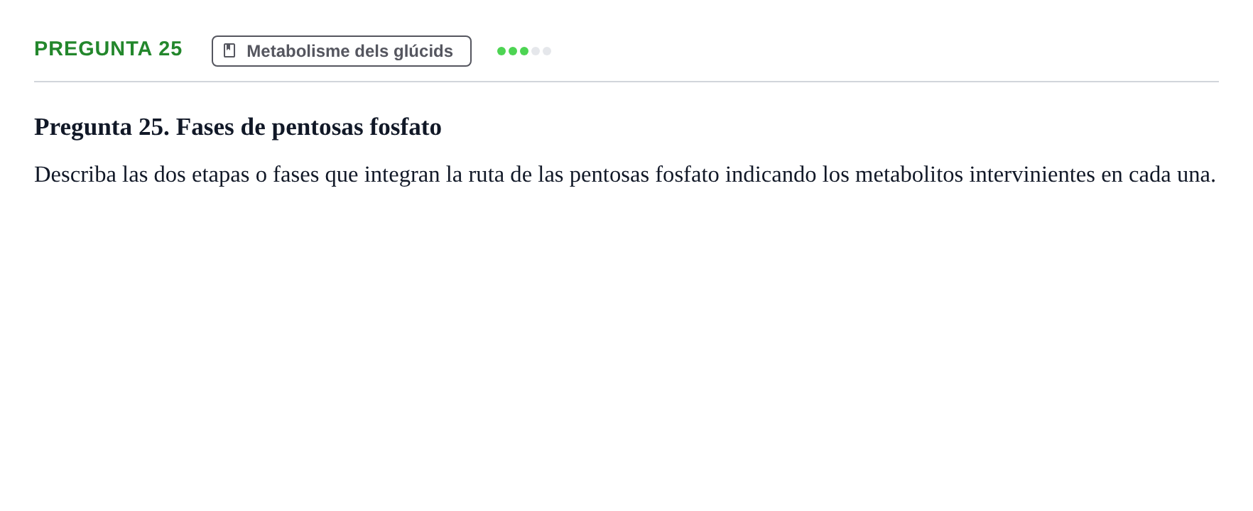 Enunciado: Pregunta 25