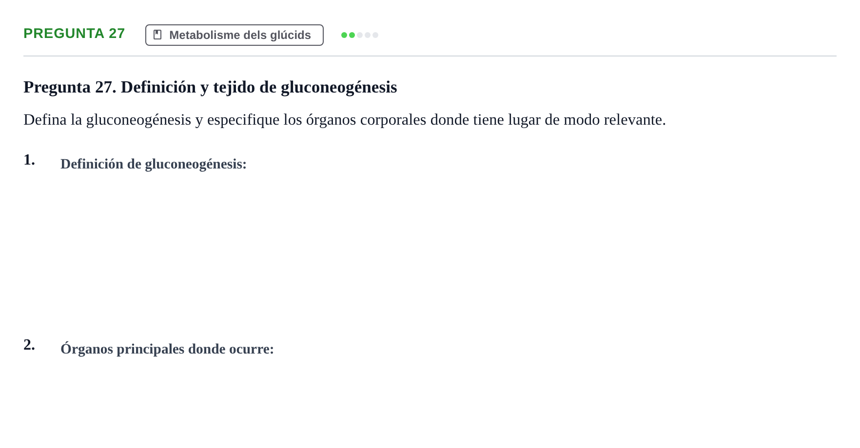 Enunciado: Pregunta 27