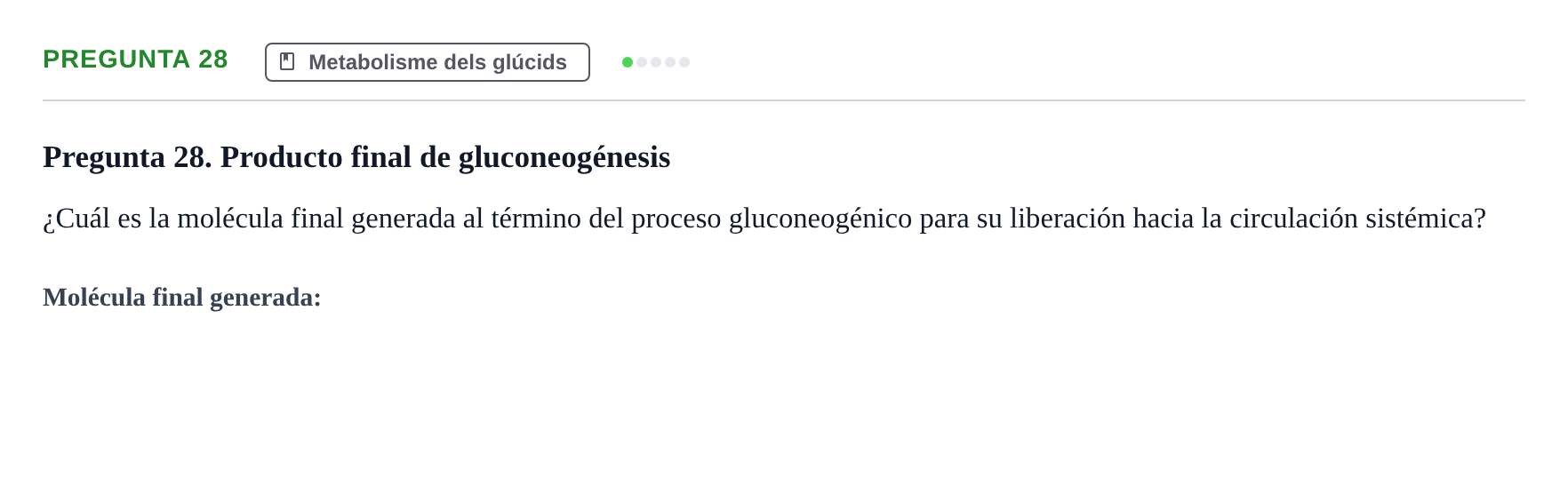 Enunciado: Pregunta 28