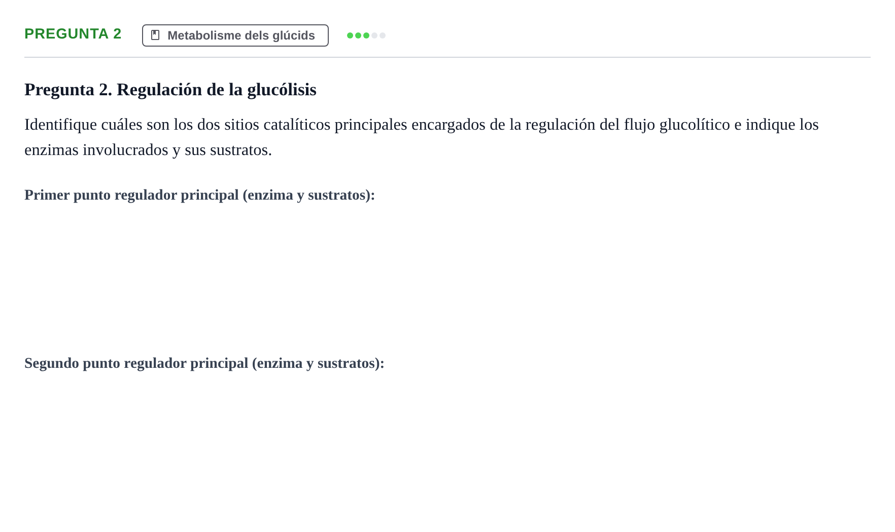 Enunciado: Pregunta 2