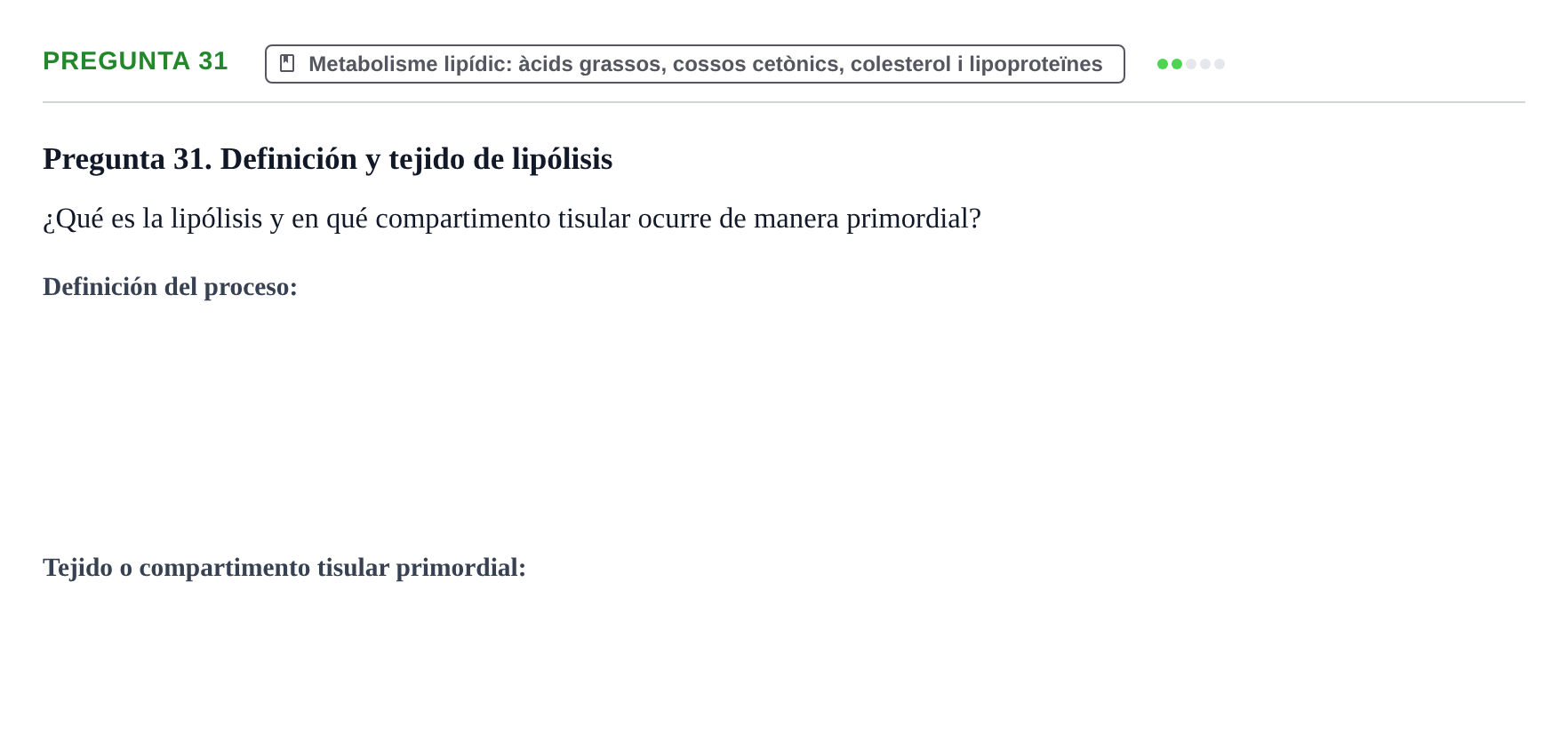 Enunciado: Pregunta 31