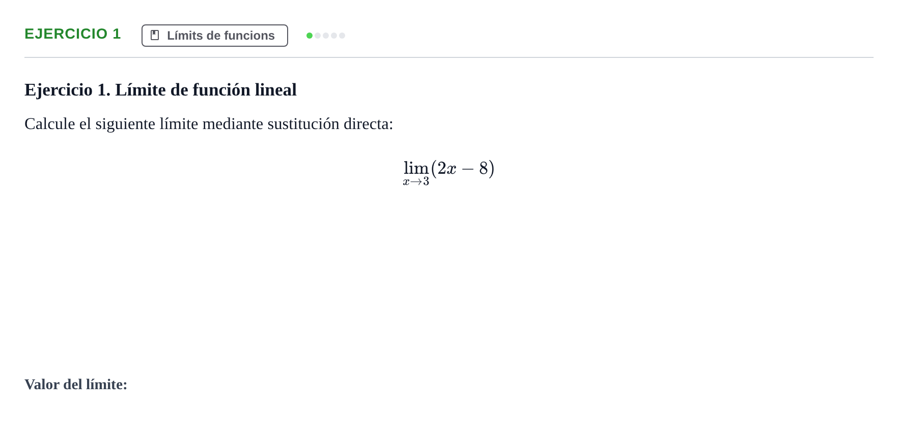 Enunciado: Ejercicio 1