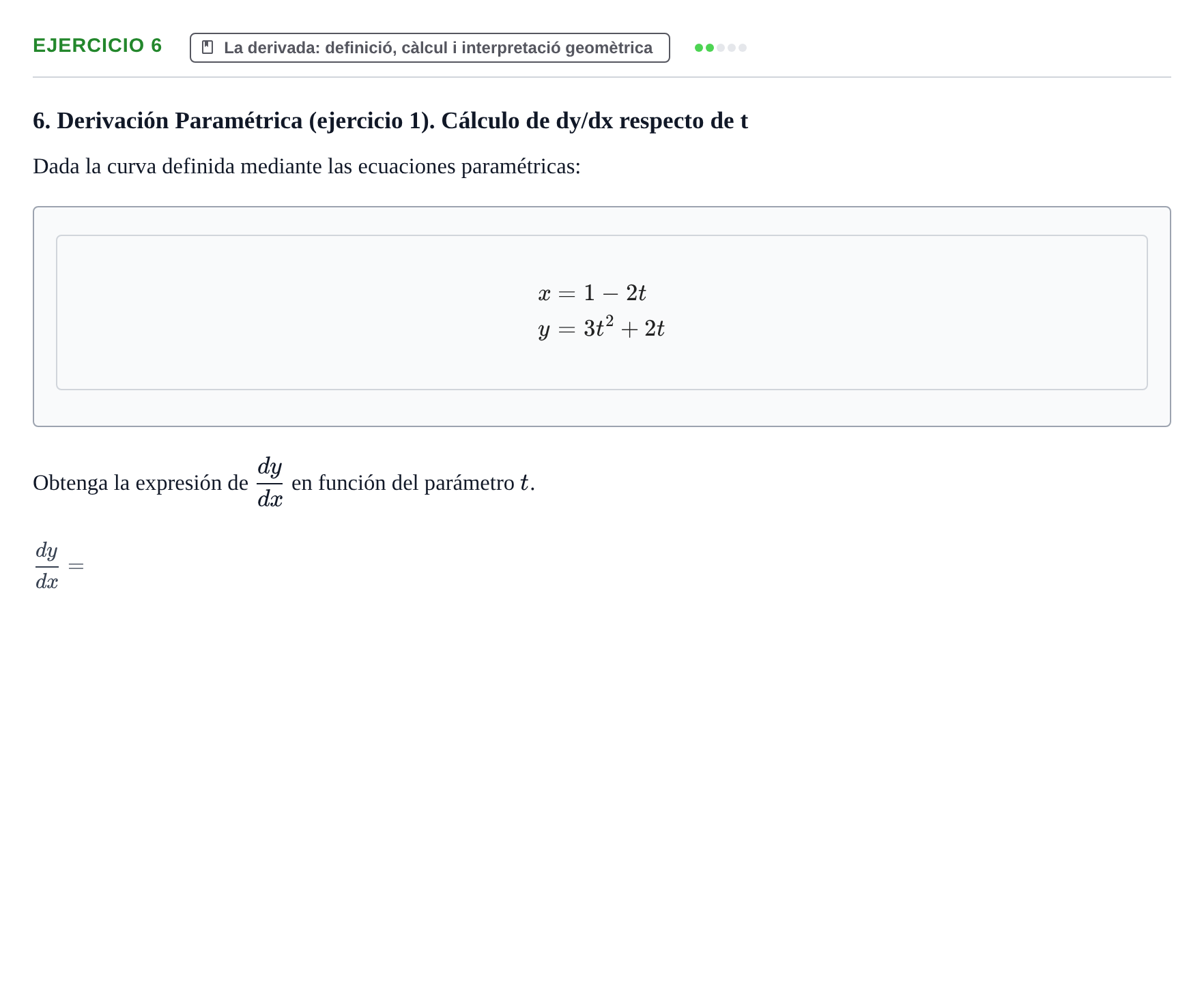 Enunciado: 6