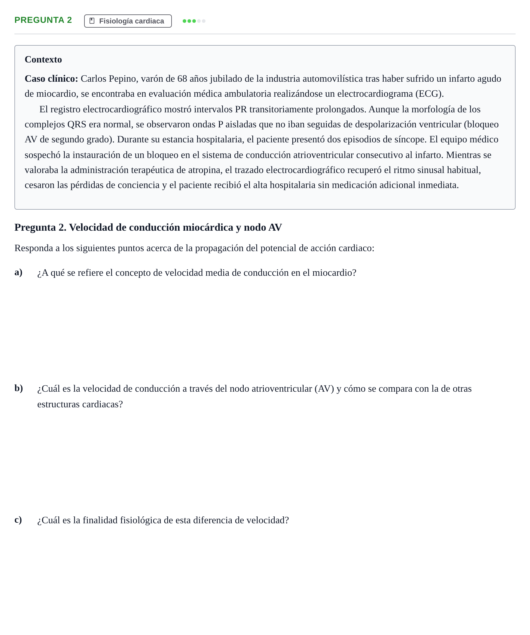 Enunciado: Pregunta 2