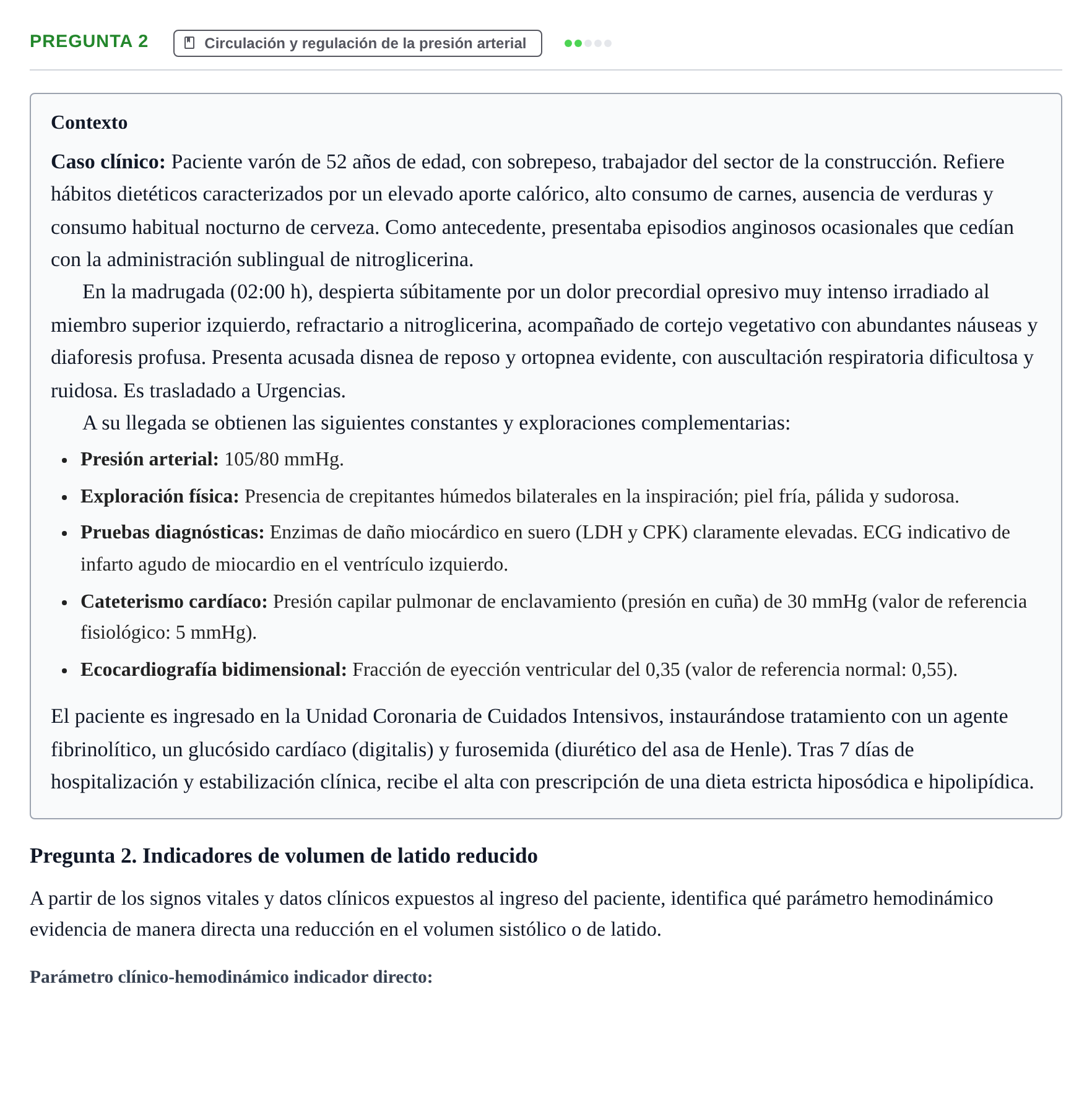Enunciado: Pregunta 2
