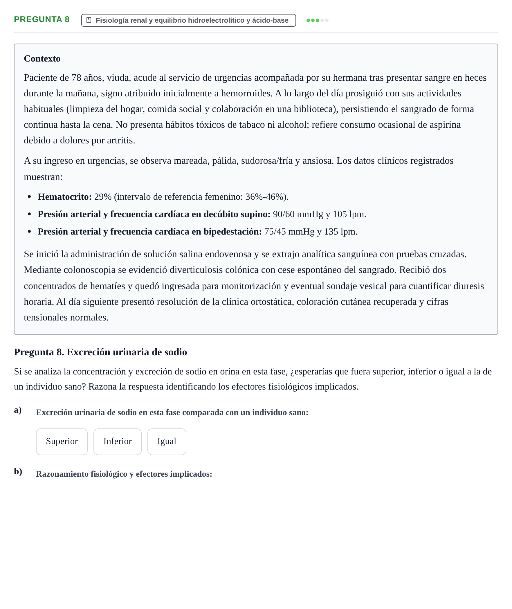 Enunciado: Pregunta 8