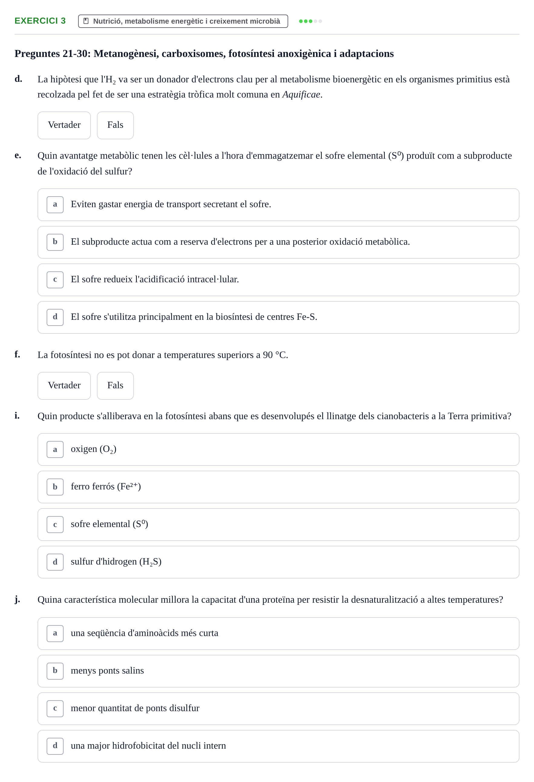 Enunciado: 3 - Nutrició, metabolisme energètic i creixement…