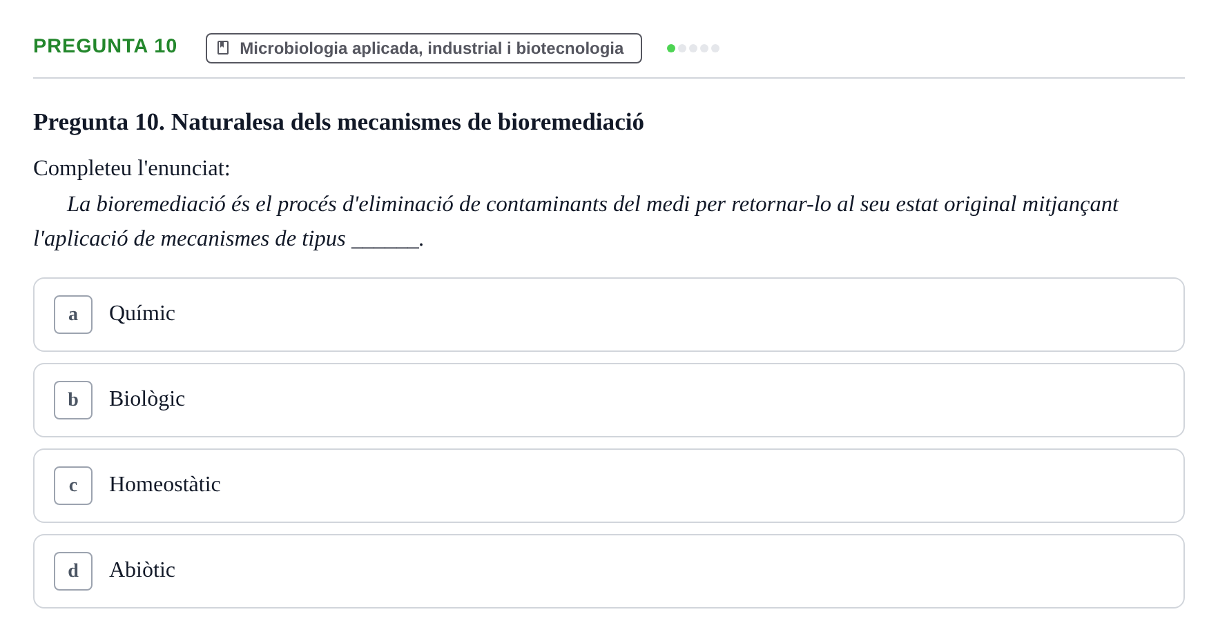Enunciado: Pregunta 10