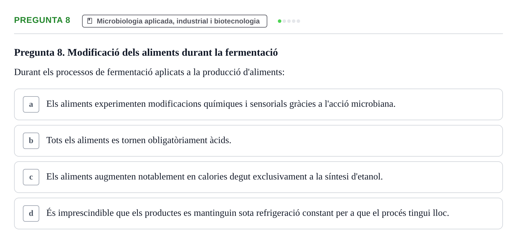 Enunciado: Pregunta 8
