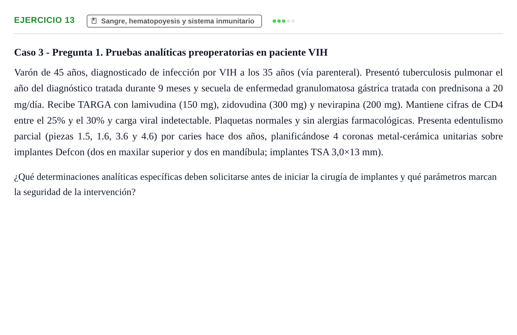 Enunciado: 13