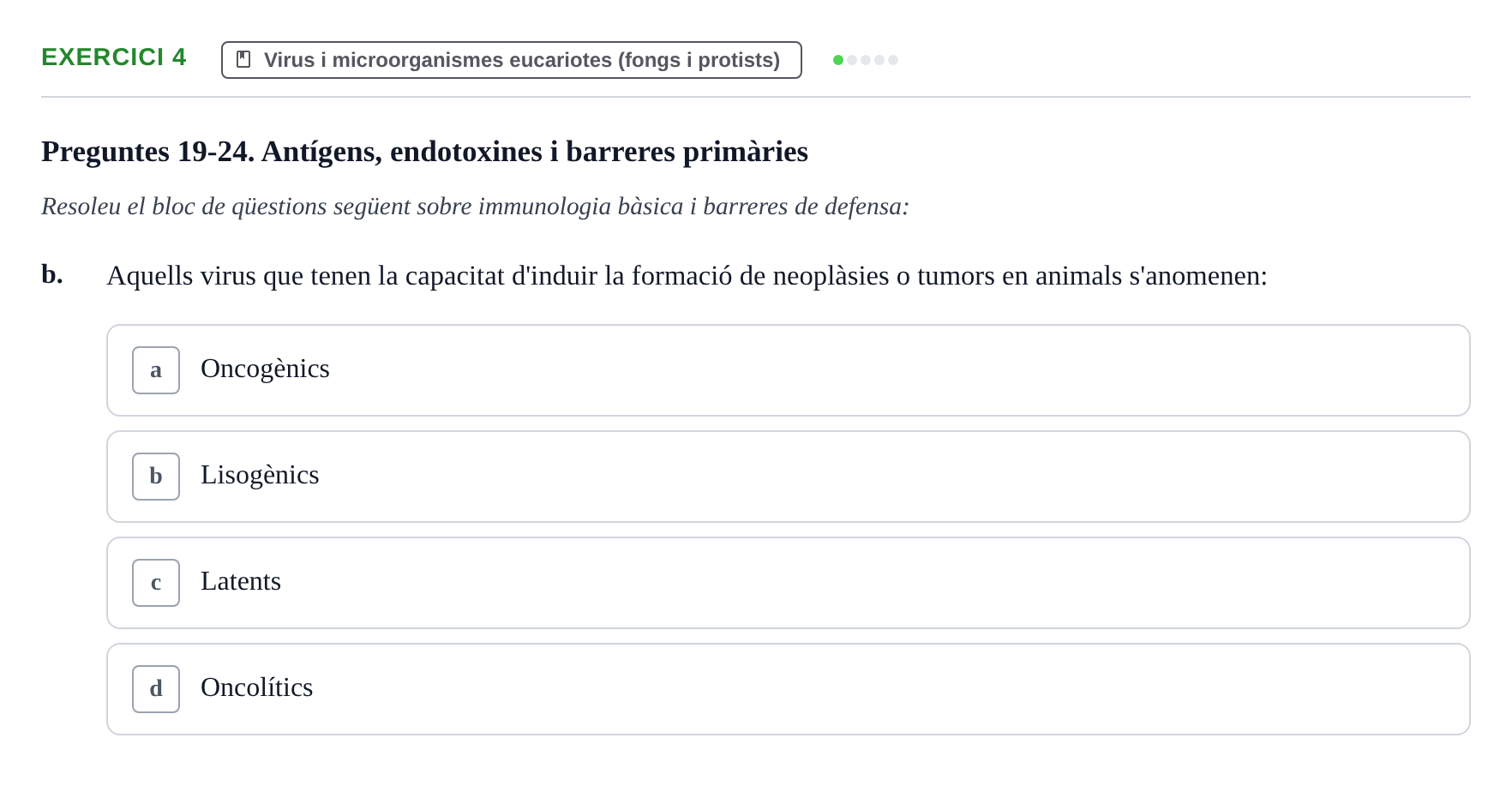 Enunciado: 4 - Virus