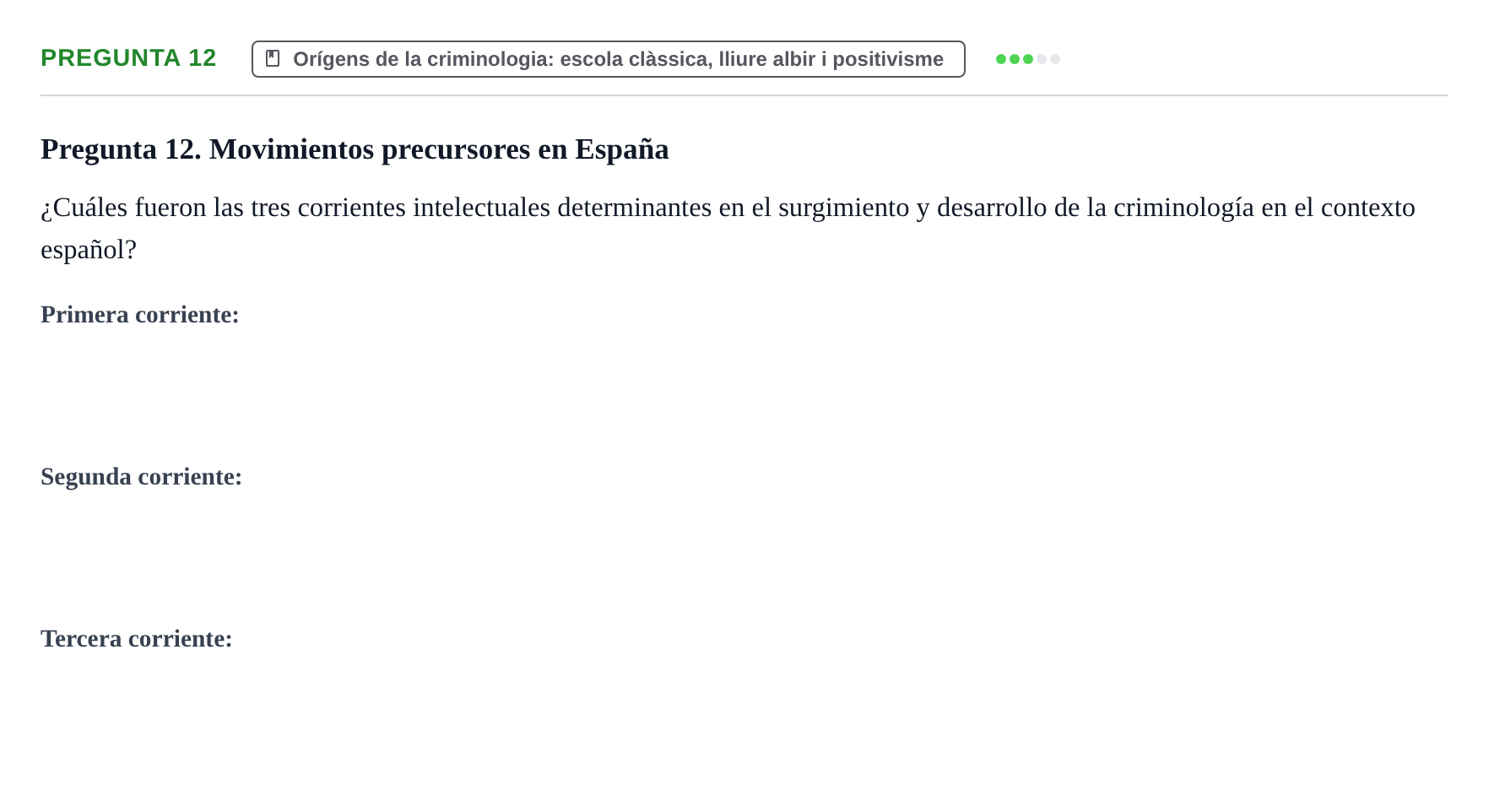 Enunciado: Pregunta 12