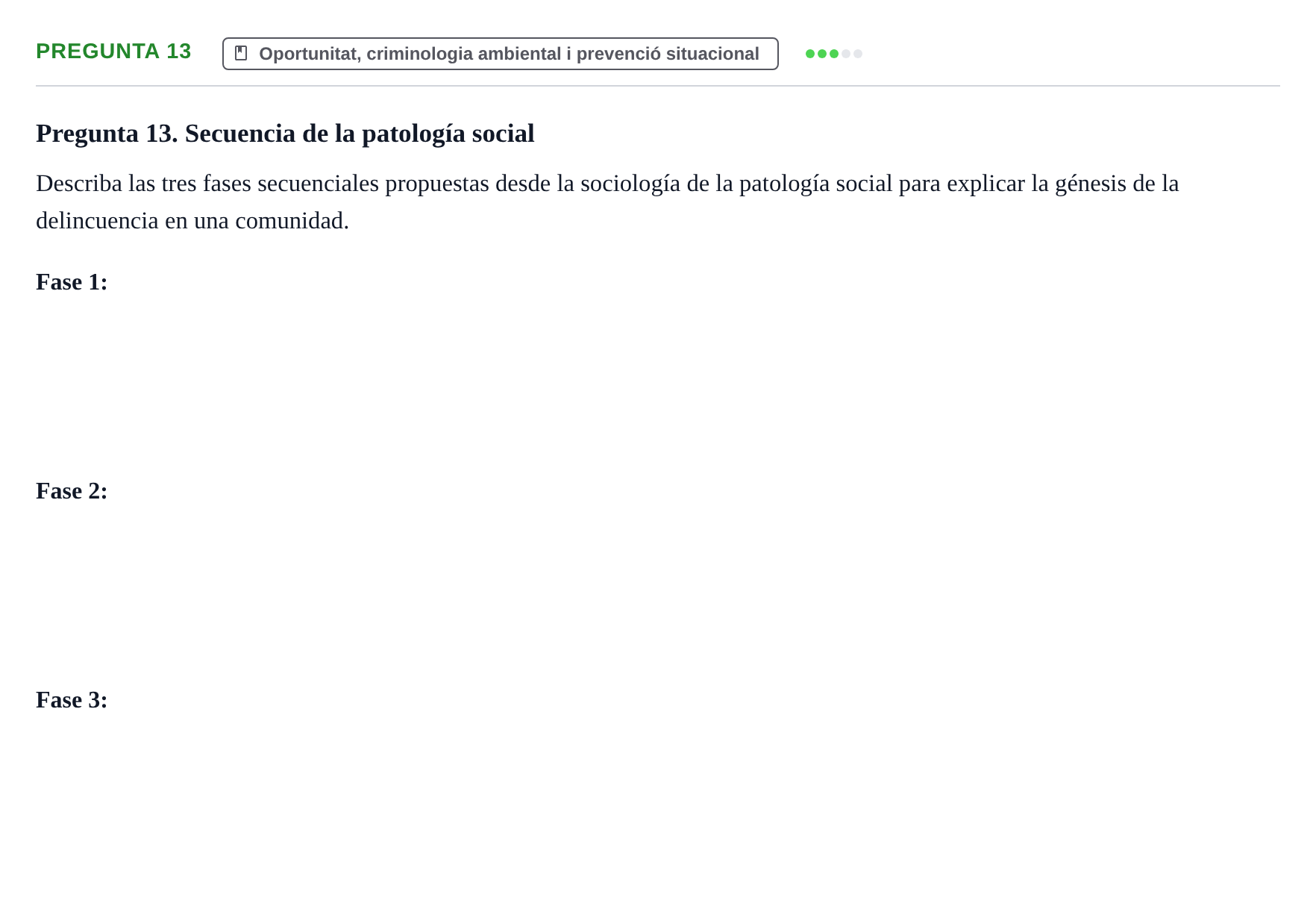 Enunciado: Pregunta 13