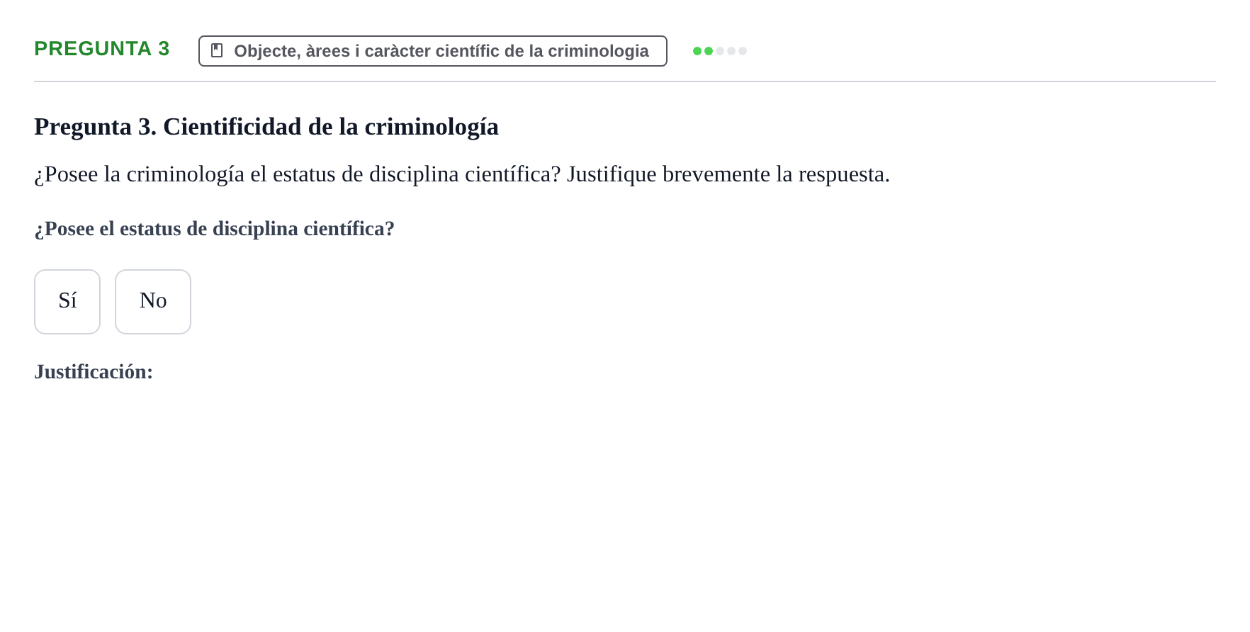 Enunciado: Pregunta 3