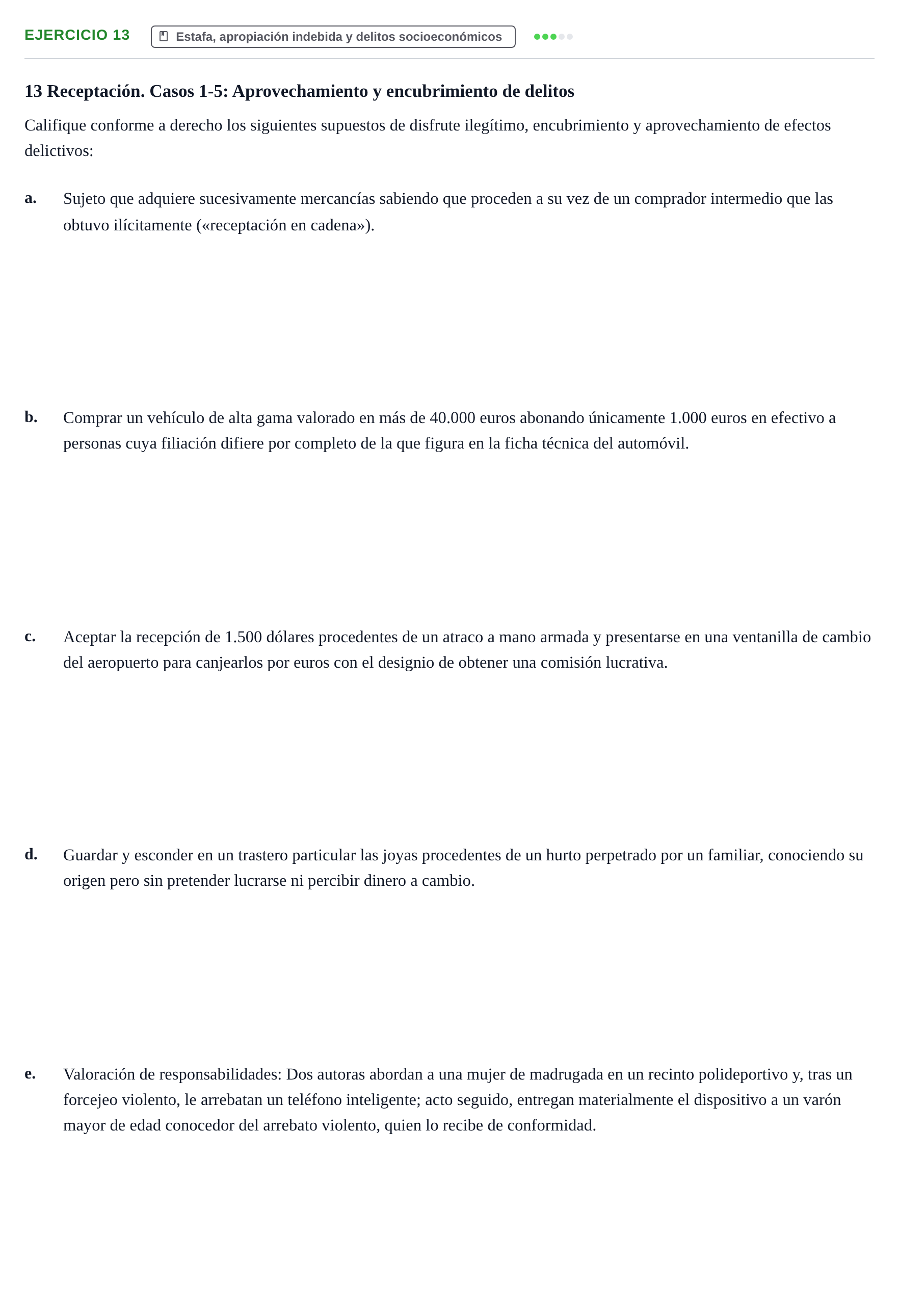 Enunciado: 13