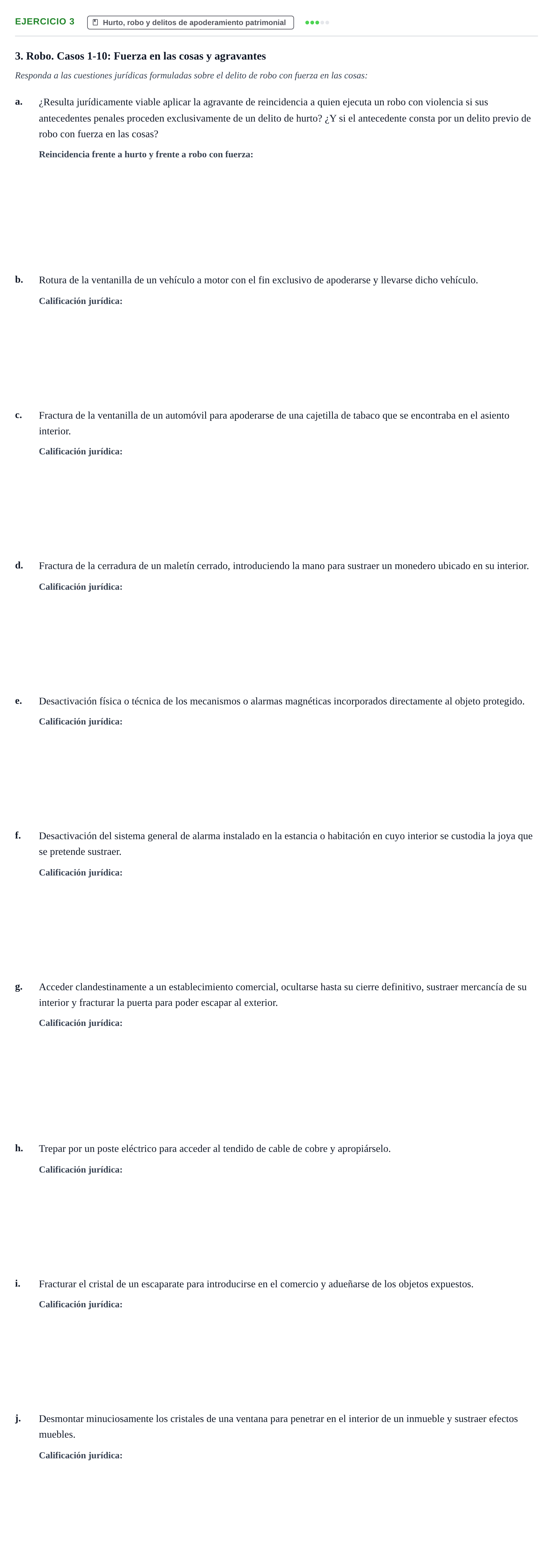 Enunciado: 3