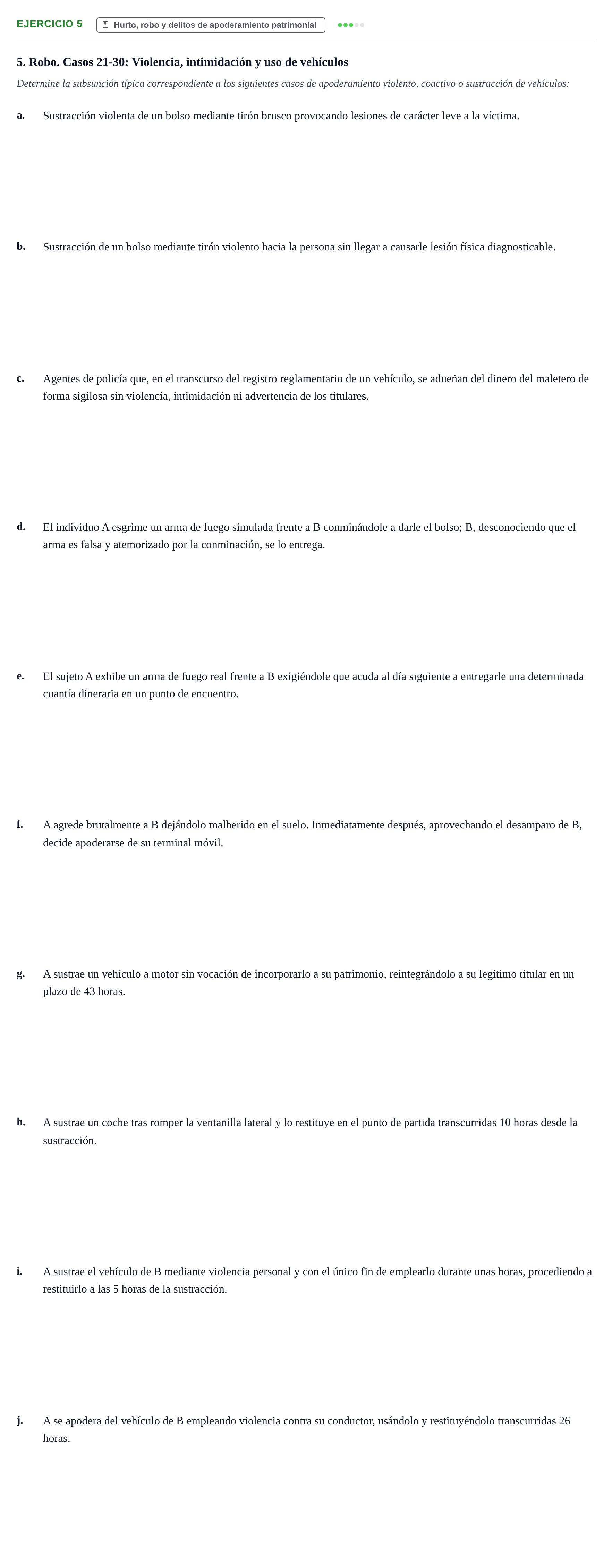 Enunciado: 5