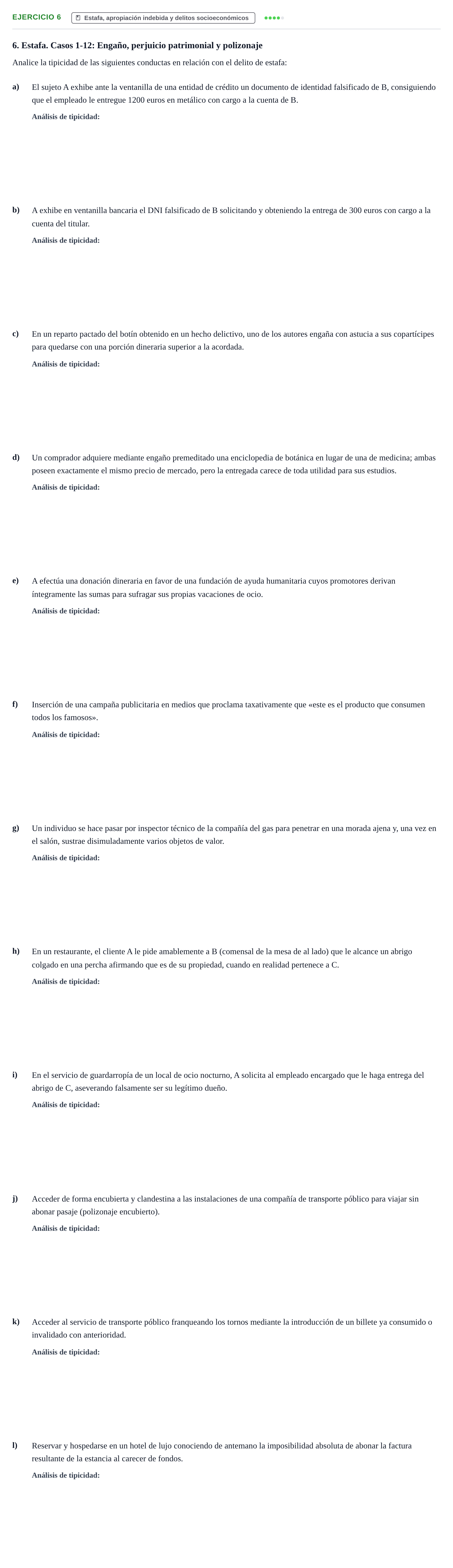 Enunciado: 6