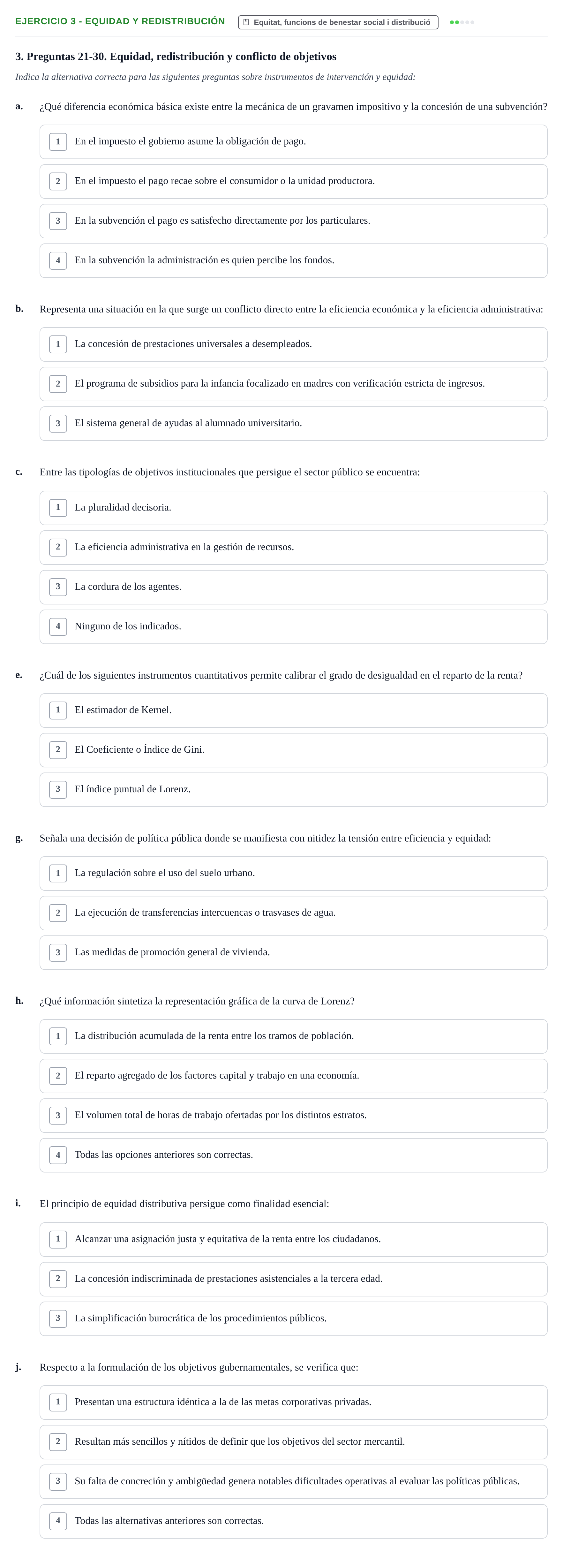 Enunciado: 3 - Equidad y redistribución