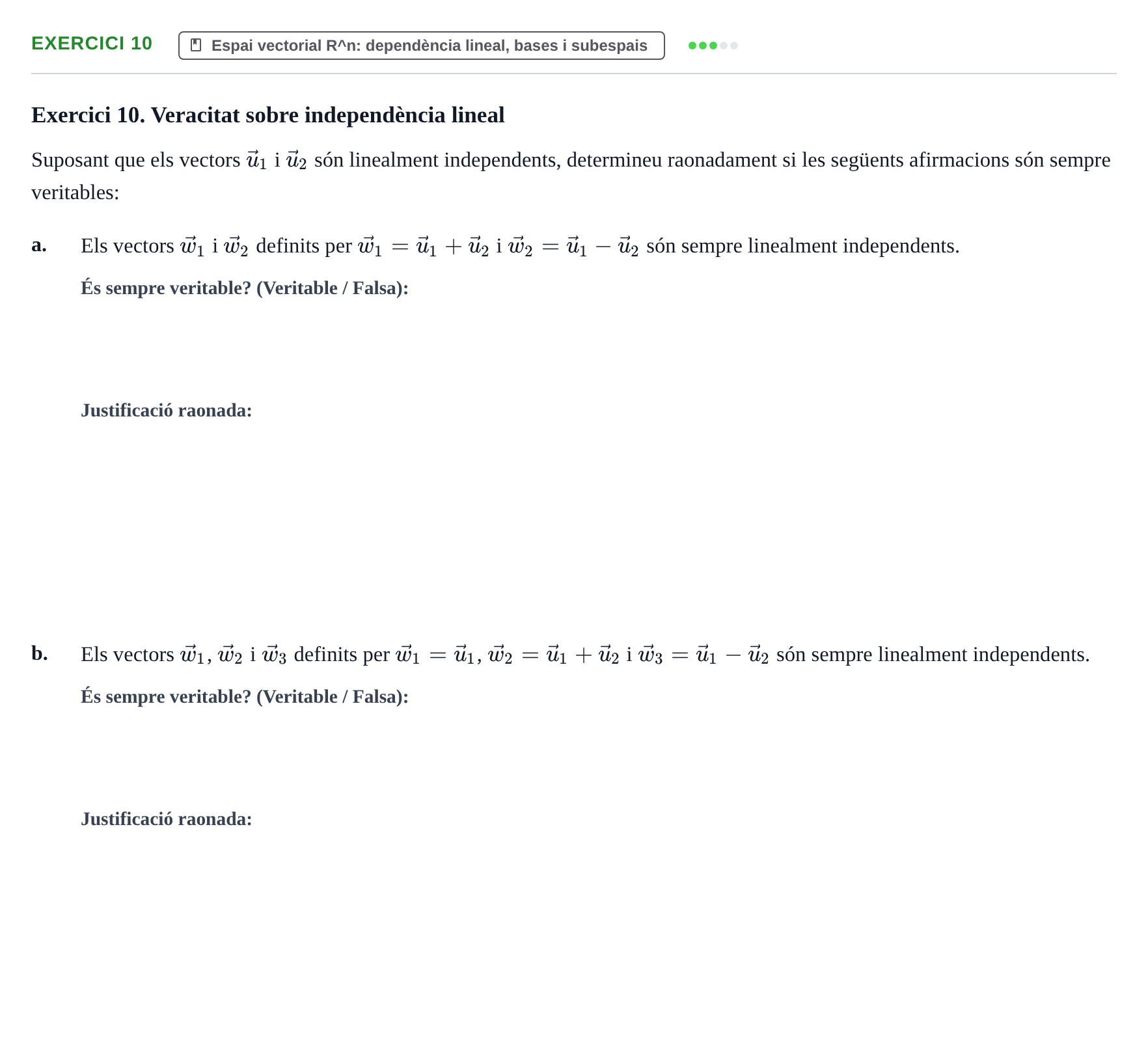 Enunciado: Exercici 10